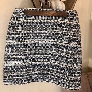 NWT Loft Shimmery Tweed Holiday Skirt - 4p